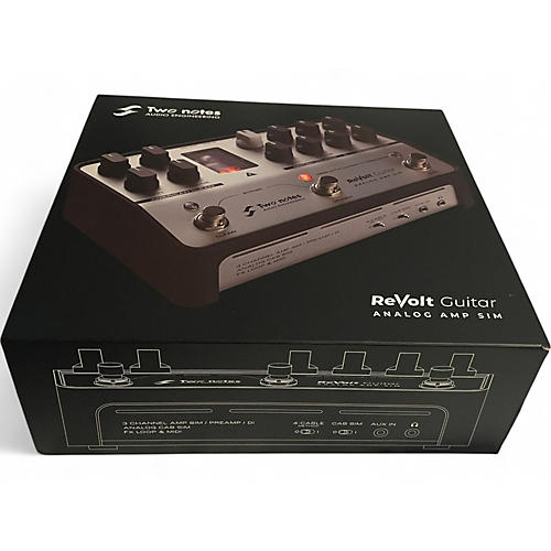 Used Two Notes AUDIO ENGINEERING REVOLT GUITAR AMP SIM Guitar Preamp - musicians--Friend
