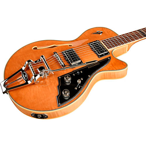 Duesenberg Alliance Series Tom Bukovac Electric Guitar Quilted Maple Natural - musicians--Friend