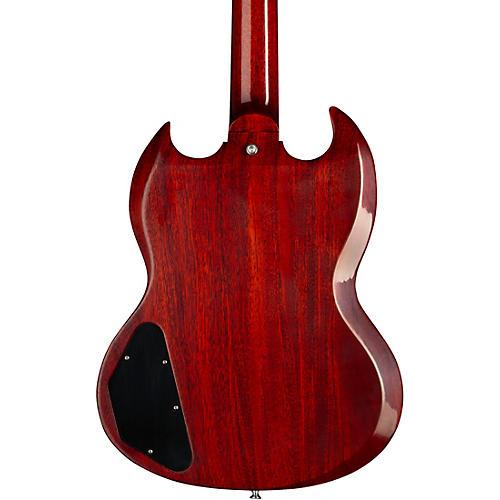 Gibson Custom 1961 Les Paul SG Standard Reissue Stop-Bar VOS Electric Guitar Cherry Red - musicians--Friend