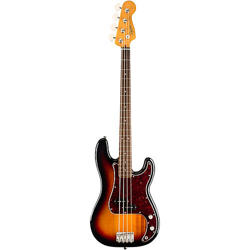 Squier Classic Vibe '60s Precision Bass Guitar Olympic White - musicians--Friend