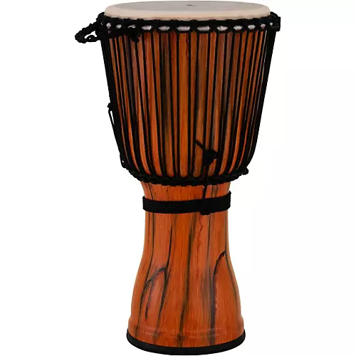 Pearl Rope-Tuned Djembe With Seamless Synthetic Shell 12 in. Artisan Straight Grain Limba - musicians--Friend