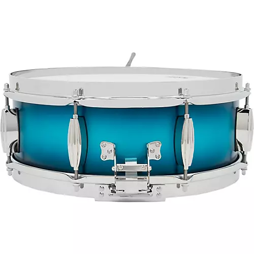 Slingerland Limited-Edition Radio King Specialty Lacquer Maple Snare Drum 14 x 7 in. Blue & Silver Lacquer - musicians--Friend
