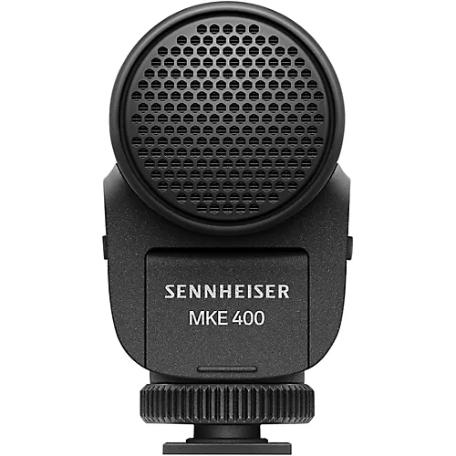 Sennheiser MKE 400 On-Camera Shotgun Microphone - musicians--Friend
