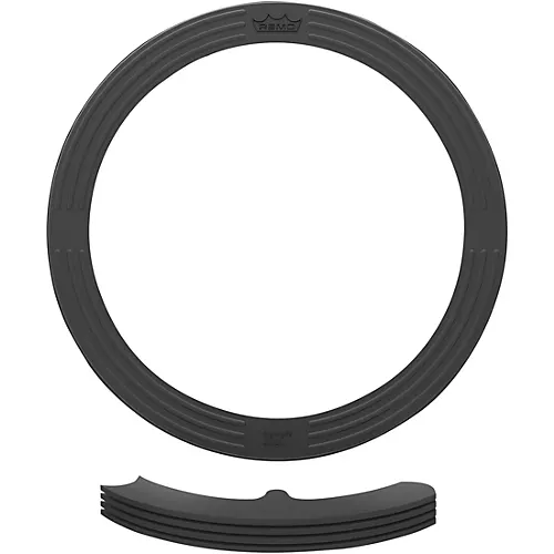 Remo External Sub Muff'l Bass Drum System 16 in. Black - musicians--Friend
