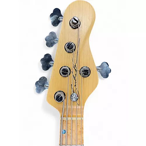 Used Brubaker JXB-5 Standard Natural Electric Bass Guitar Natural - musicians--Friend