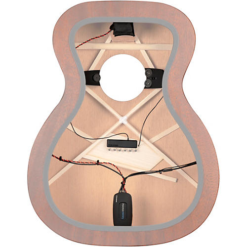 Fishman PowerTap Infinity - Body Sensor with Undersaddle Pickup Narrow Format Black Narrow Split - musicians--Friend