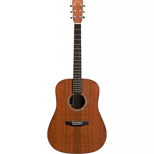 Martin DX1E X Series Dreadnought Acoustic-Electric Guitar Figured Mahogany - musicians--Friend