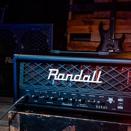 Randall RD45H Diavlo 45W Tube Guitar Head Black - musicians--Friend