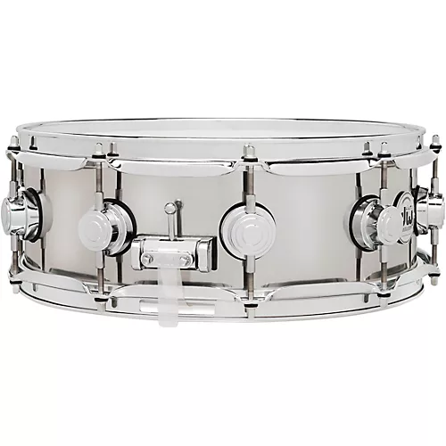 DW Collector's Series Stainless Steel Snare Drum 14 x 4.5 in. - musicians--Friend