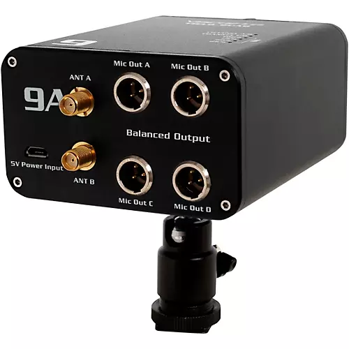 VocoPro FIELD-QUAD-B Portable 4 Lavalier Field/Camera-Mountable Wireless Microphone System, 902-927.2mHz Band 12 - musicians--Friend