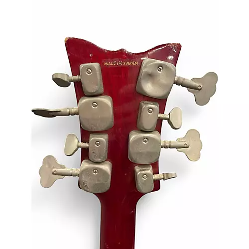 Used 1960s Hagstrom 1960's Hagstrom H8 White Electric Bass Guitar White - musicians--Friend