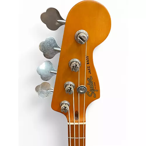 Used Squier 40TH ANNIVERSARY JAZZ BASS Tobacco Burst Electric Bass Guitar Tobacco Burst - musicians--Friend