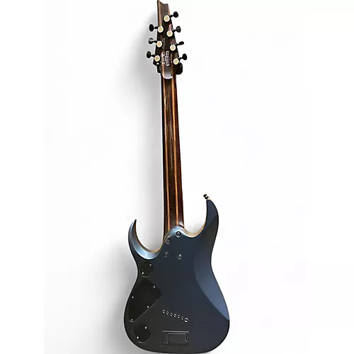 Used Ibanez RGD71ALMS BLACK AUORA BURST Solid Body Electric Guitar BLACK AUORA BURST - musicians--Friend