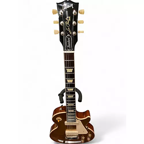 Used Gibson Les Paul Standard Gold Top Solid Body Electric Guitar Gold Top - musicians--Friend