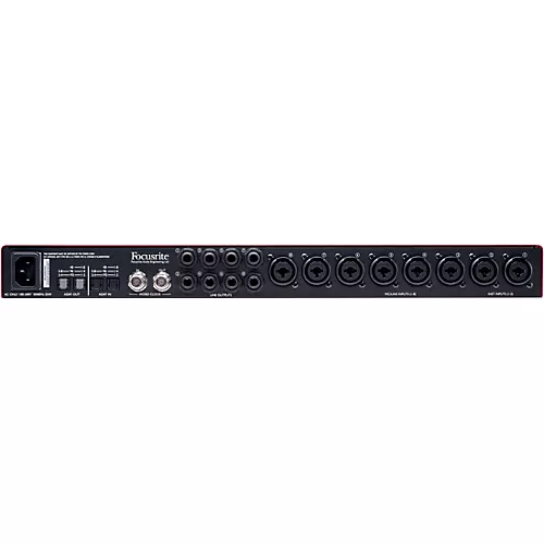 Focusrite Scarlett OctoPre Dynamic 8-Channel Microphone Preamp & Compressor - musicians--Friend