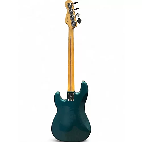 Used 2021 Fender 75th Anniversary Precision Bass TEAL Electric Bass Guitar TEAL - musicians--Friend