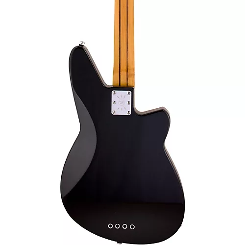 Reverend Decision Left-Handed P Bass Midnight Black - musicians--Friend