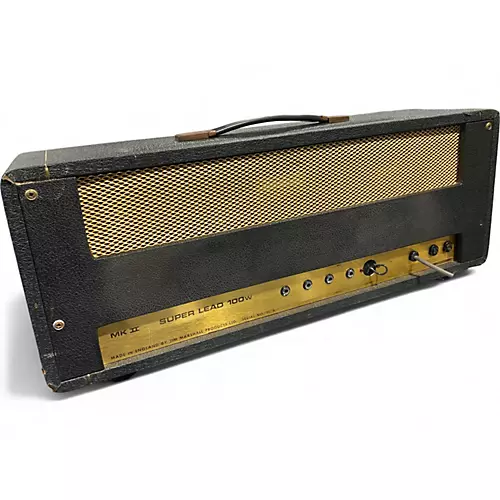 Used 1970s Marshall Super Lead 100w MKII Tube Guitar Amp Head - musicians--Friend