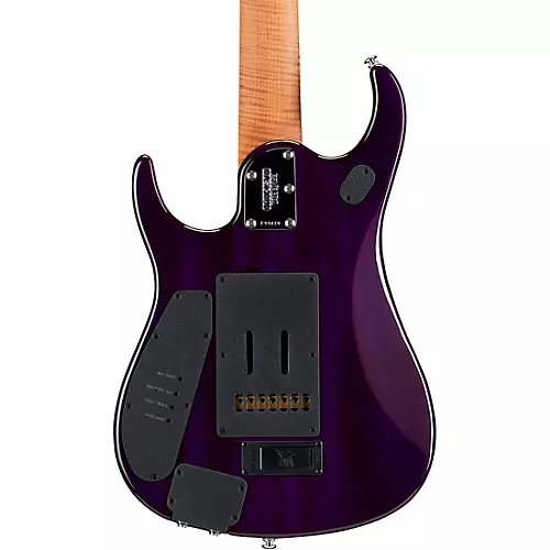 Ernie Ball Music Man JP15 7 7-String Flamed Maple Top Electric Guitar Cerulean Paradise - musicians--Friend