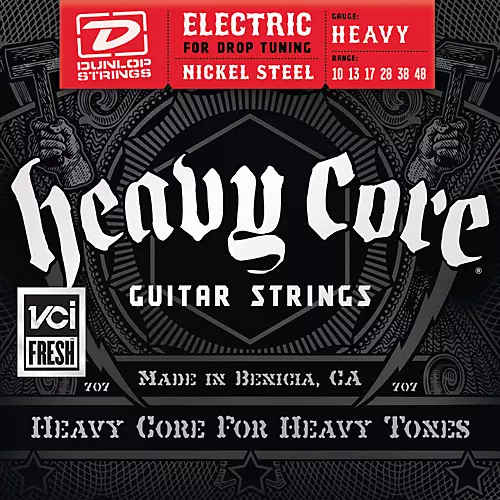 Dunlop Heavy Core Electric Guitar Strings - Heavy Gauge - musicians--Friend