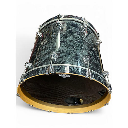 Used DW 7 Piece Performance Series black diamond Drum Kit black diamond - musicians--Friend