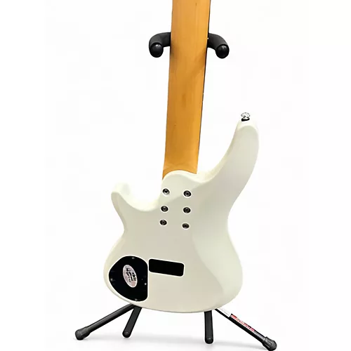 Used Schecter Guitar Research C5 DELUXE WHITE Electric Bass Guitar WHITE - musicians--Friend