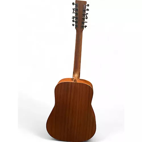 Used Martin X Series Custom Natural 12 String Acoustic Electric Guitar Natural - musicians--Friend