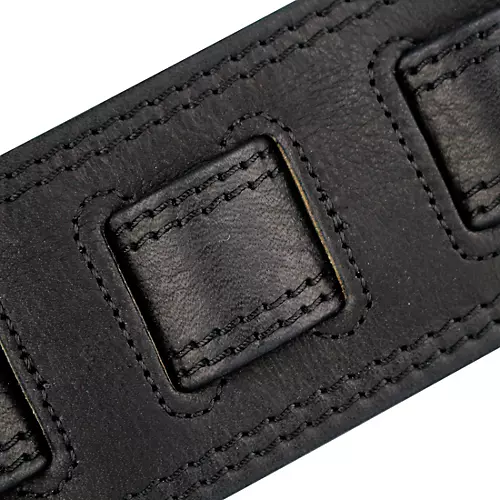 RICHTER Springbreak I Grommets Guitar Strap Black/Black 2.75 in. - musicians--Friend