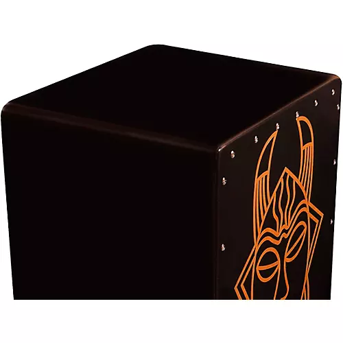 Sawtooth Harmony Series Hand-Stained Spirit Design Compact Size Cajon With Carry Bag - musicians--Friend