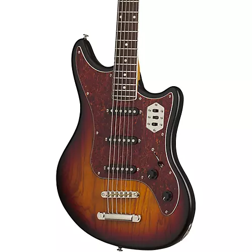 Schecter Guitar Research Hellcat VI Extended-Range Electric Guitar 3-Tone Sunburst - musicians--Friend