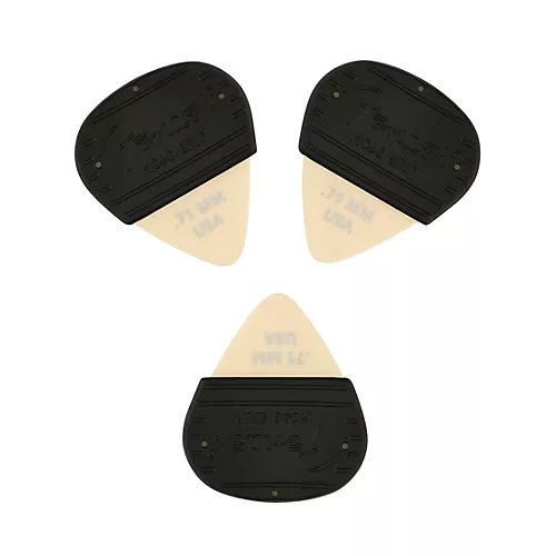 Fender Mojo Grip Dura-Tone Delrin Guitar Picks (3-Pack) Butterscotch Blonde .84 mm - musicians--Friend