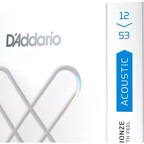 D'Addario XS Acoustic 80/20 Bronze Coated Guitar Strings Light Top/Medium Bottom (12-56) - musicians--Friend