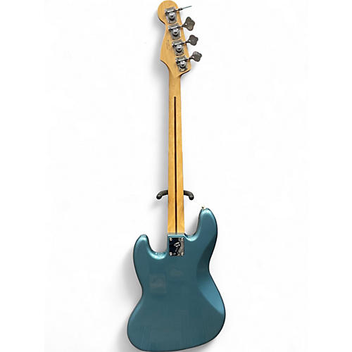 Used Fender Player Jazz Bass Blue Electric Bass Guitar Blue - musicians--Friend
