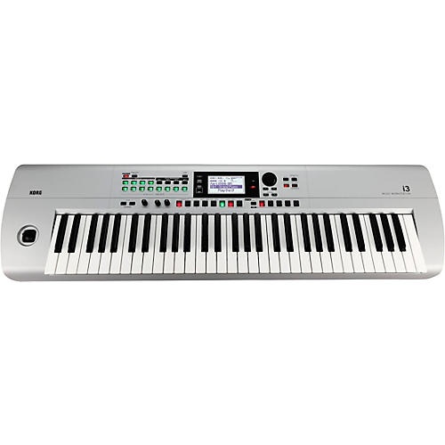 KORG i3 61-Key Music Arranger Silver - musicians--Friend