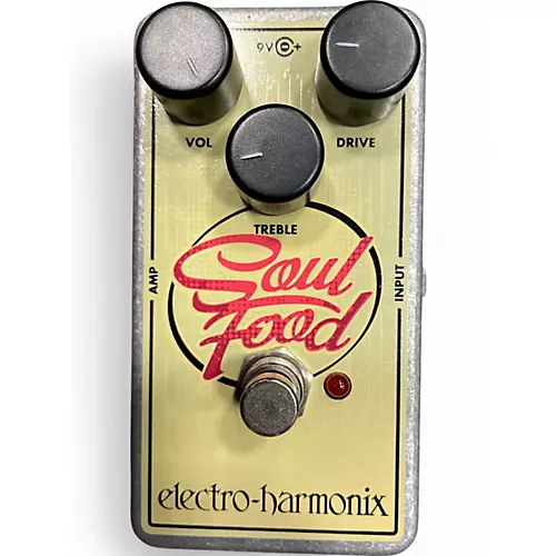 Used Electro-Harmonix Soul Food Overdrive Effect Pedal - musicians--Friend