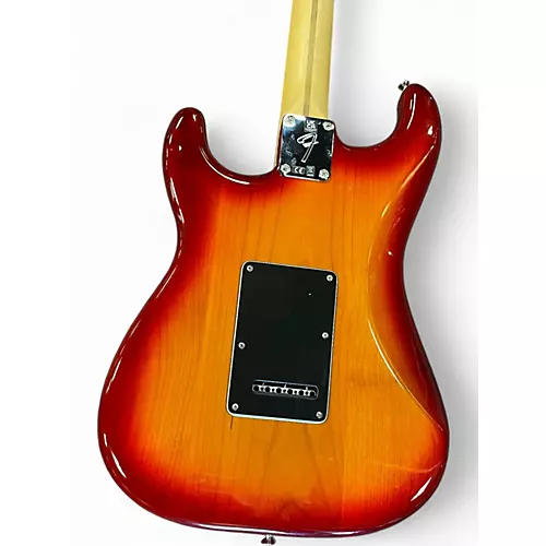 Used Fender Player Stratocaster HSS Plus Top AGED CHERRY BURST Solid Body Electric Guitar AGED CHERRY BURST - musicians--Friend