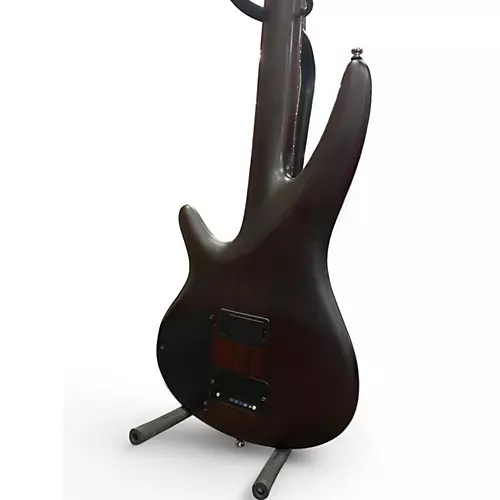 Used Ibanez SRF705 Natural Electric Bass Guitar Natural - musicians--Friend