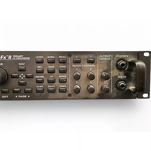 Used Fractal Audio AXE FX 2  Multi Effects Processor - musicians--Friend