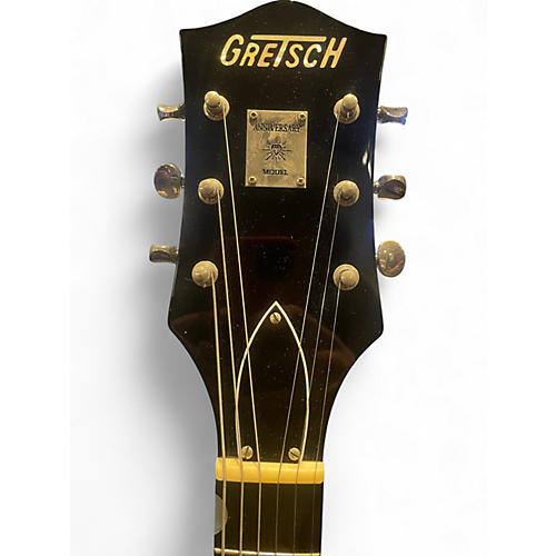 Used 2008 Gretsch Guitars G6118T LTV 125th Anniversary Smoke Green Hollow Body Electric Guitar Smoke Green - musicians--Friend