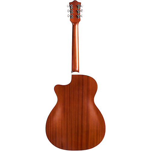 Guild OM-240CE Orchestra Acoustic-Electric Guitar Oxblood Burst - musicians--Friend