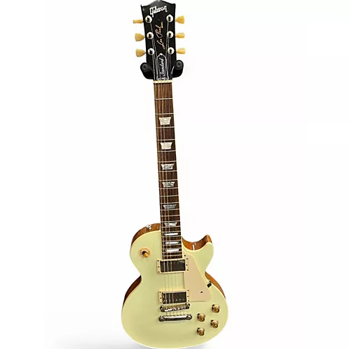 Used Gibson Les Paul Standard '50s Classic White Solid Body Electric Guitar Classic White - musicians--Friend