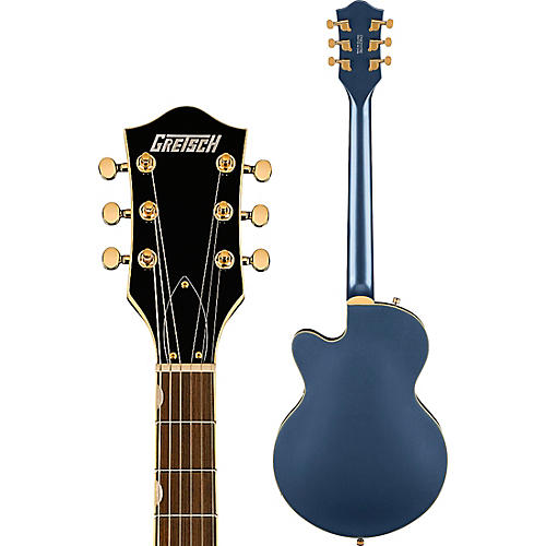 Gretsch Guitars G5655TG Electromatic Center Block Jr. Single-Cut With Bigsby Electric Guitar Cerulean Smoke - musicians--Friend
