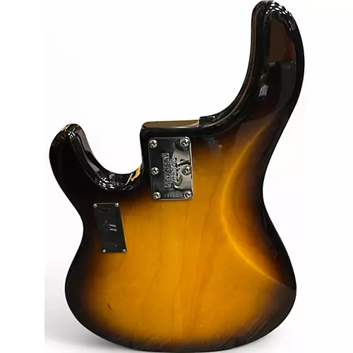Used 2013 Ernie Ball Music Man Stingray HH 5 String Tobacco Sunburst Electric Bass Guitar Tobacco Sunburst - musicians--Friend