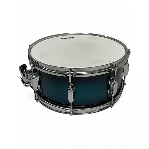 Used TAMA 7.5X14 Superstar Snare Blue Burst Drum Blue Burst 132 - musicians--Friend