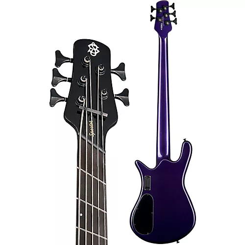 Spector NS Dimension HP 5 Five-String Multi-scale Electric Bass Solid Black Gloss - musicians--Friend