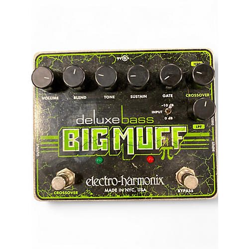 Used Electro-Harmonix Deluxe Bass Big Muff Distortion Bass Effect Pedal - musicians--Friend
