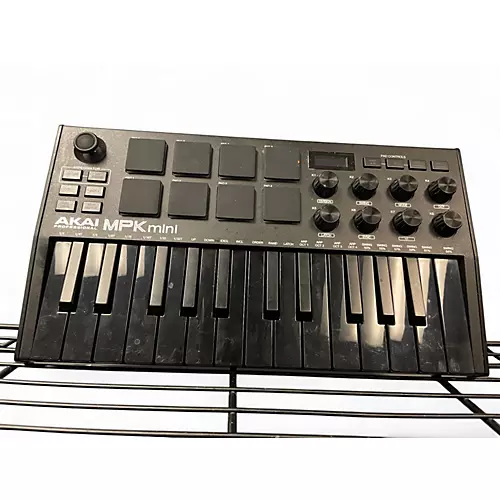 Used Akai Professional MPK Mini MIDI Controller - musicians--Friend