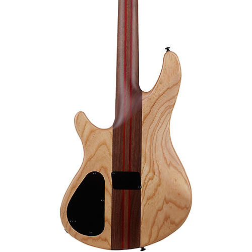 Schecter Guitar Research Charles Berthoud CB-4 Electric Bass See Thru Black Satin - musicians--Friend