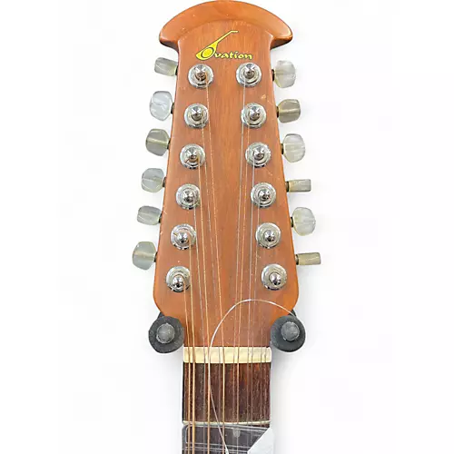 Used Ovation MODEL 1515 Natural 12 String Acoustic Guitar Natural - musicians--Friend