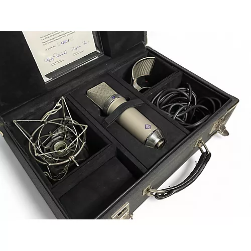 Used Neumann U87 40TH Anniversary Edition Condenser Microphone - musicians--Friend